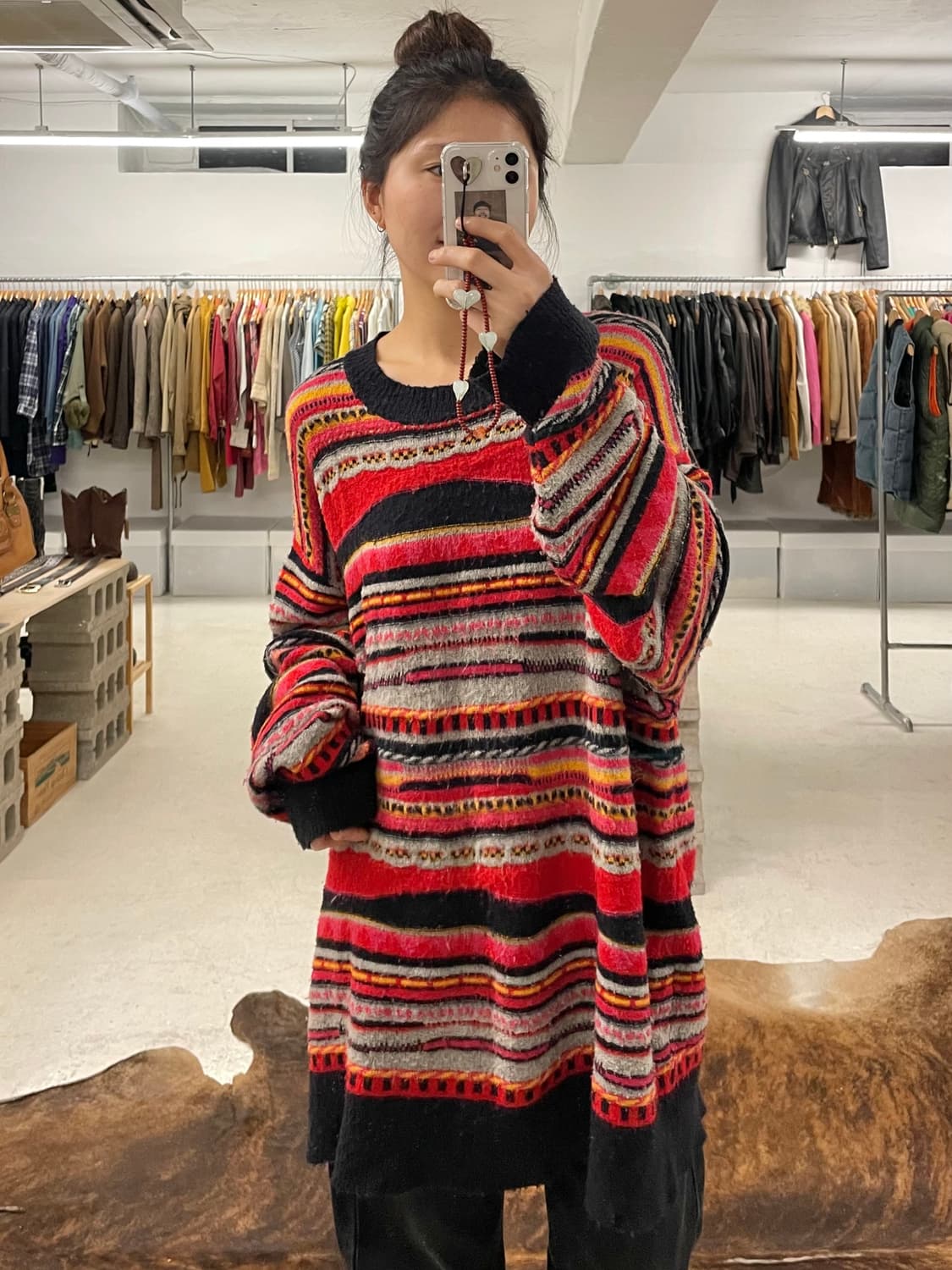 FREAK'S STORE oversize cable knit 케이블 니트 상품이미지8