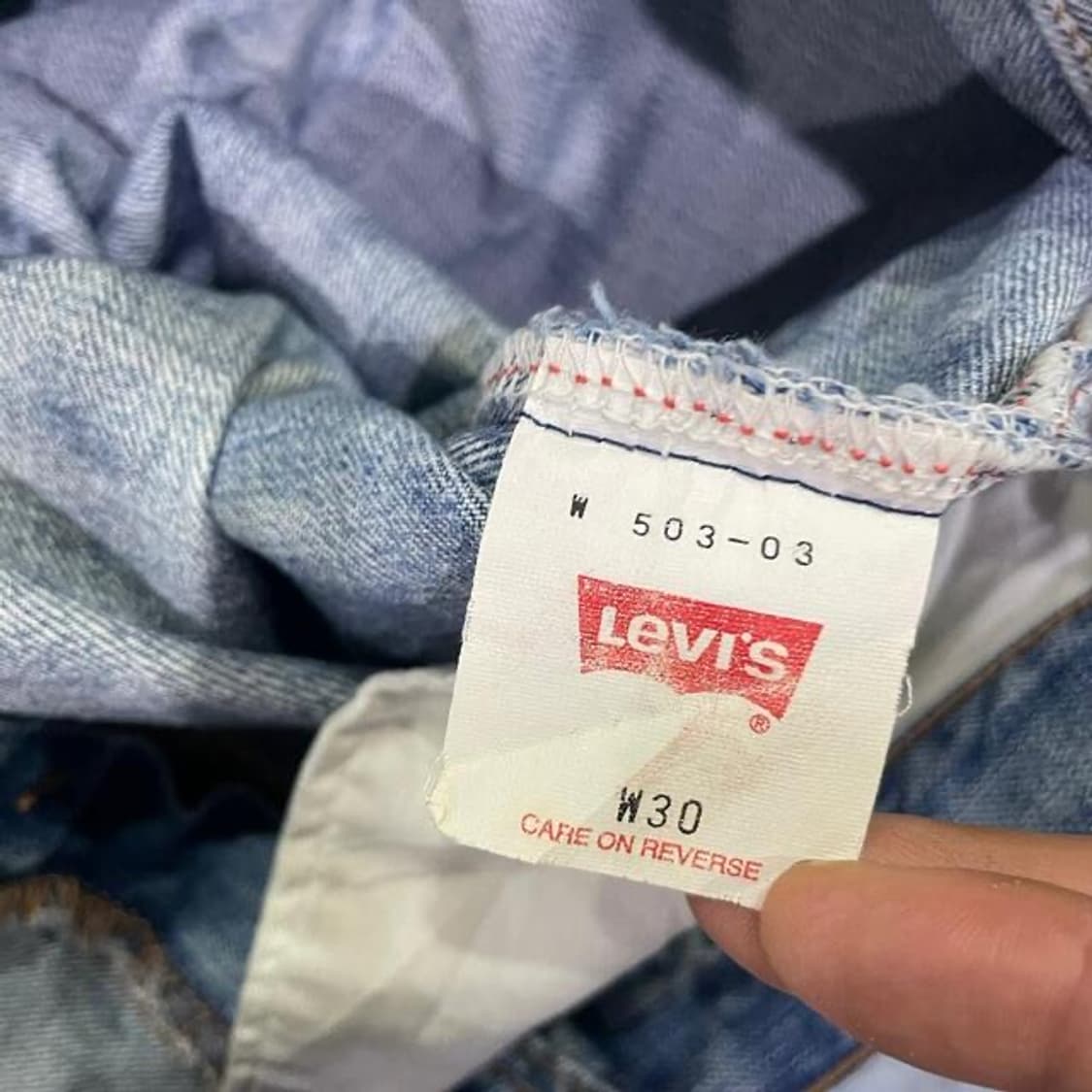 28) 00's 리바이스 제팬 503 중청 상품이미지7