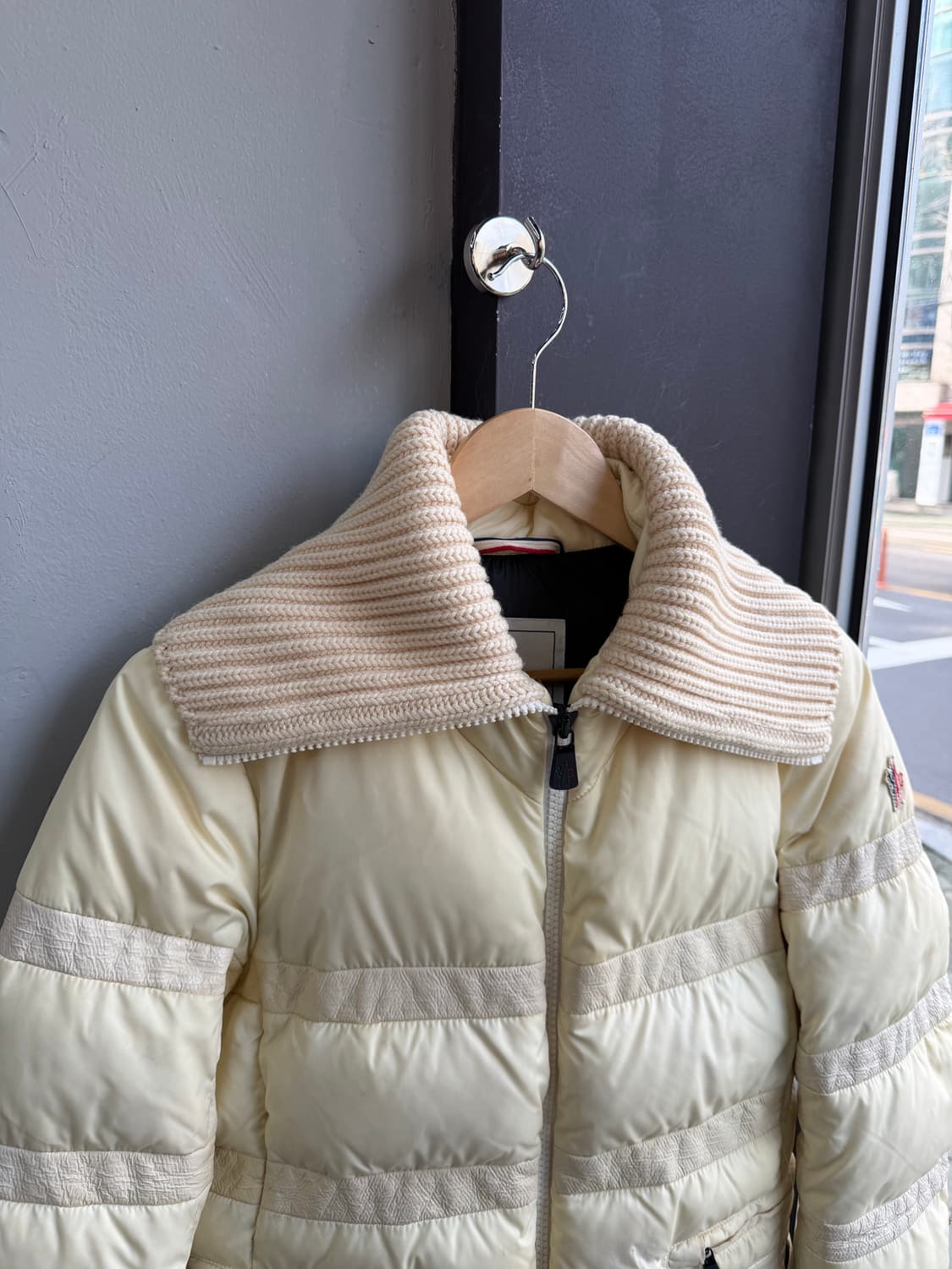 1/ 몽클레어 그레노블 니트카라 구스다운 패딩점퍼 상품이미지4