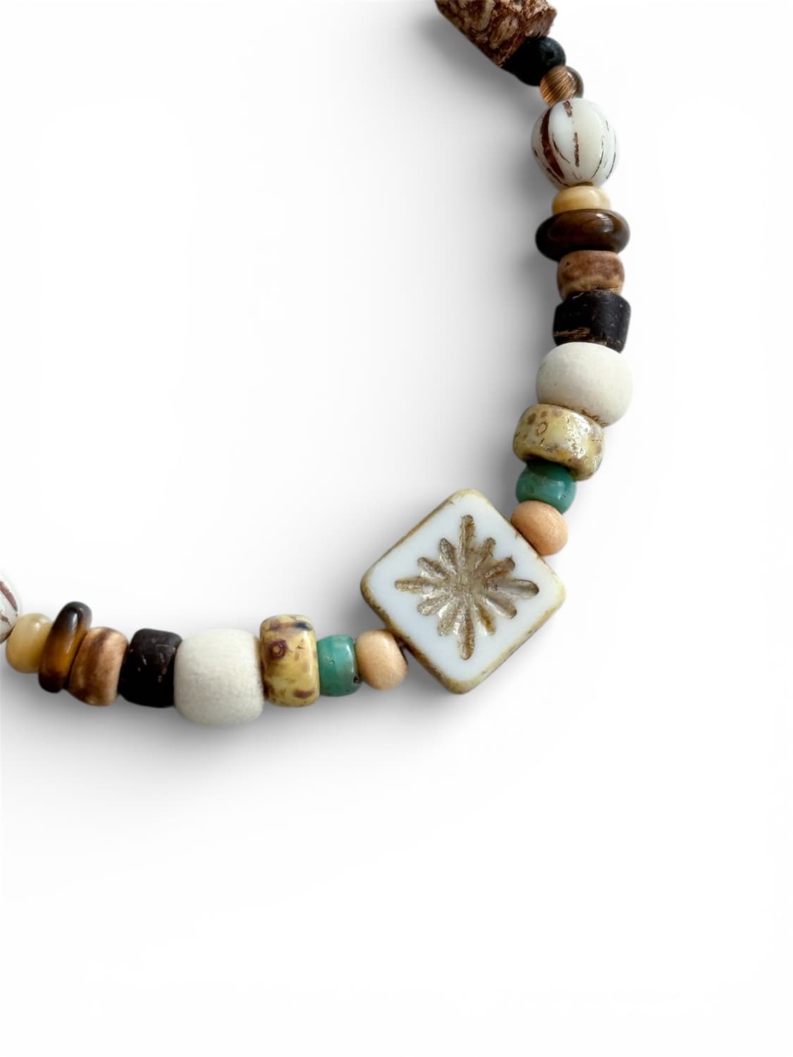 [포드메르] 샌드 앤 우드 원석 팔찌 상품이미지2