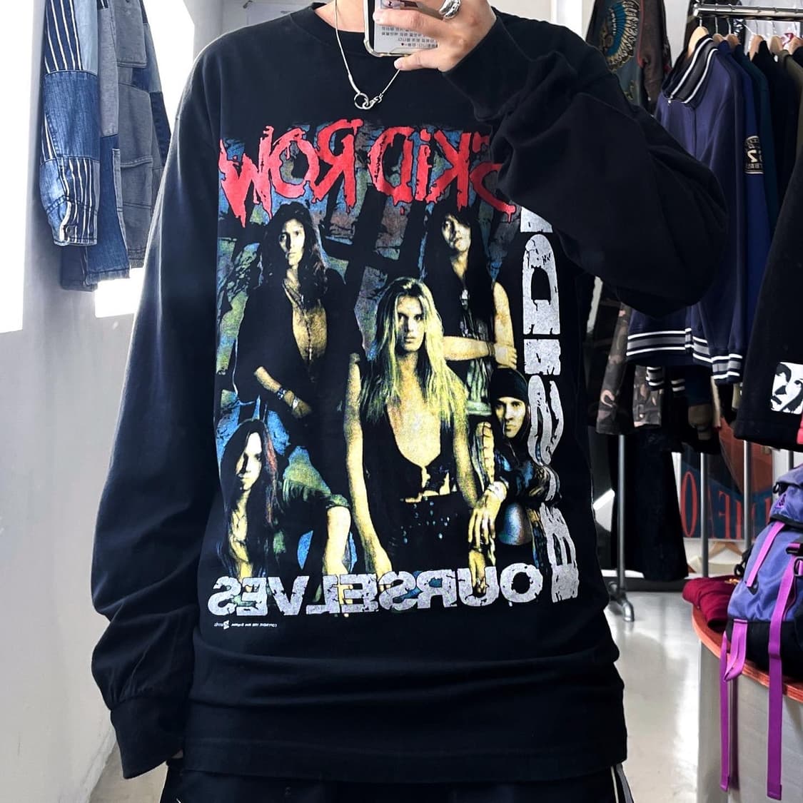 마이클 1998‘s 스키드 로우 롱슬리브 상품이미지1