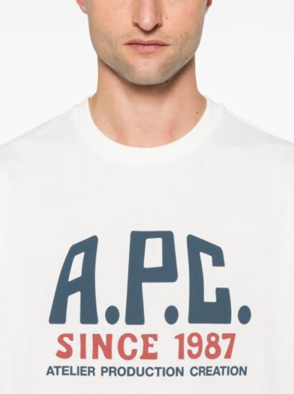 A.P.C. 아페쎄 로고 반팔 티셔츠 남여공용 병행수입 새상품 상품이미지2