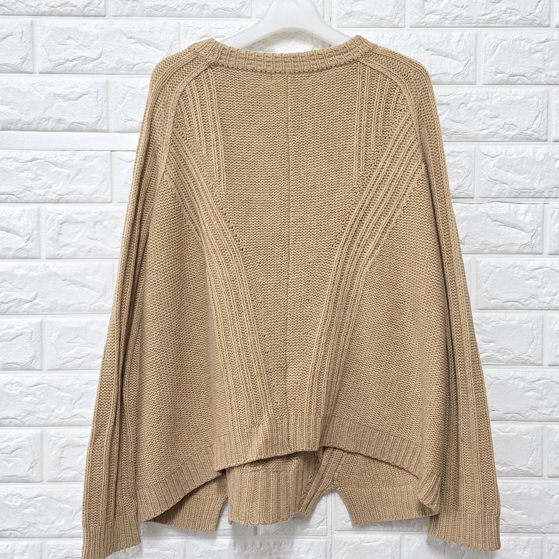 택포// 한섬 시스템 SYSTEM 케이블 니트 S 상품이미지4