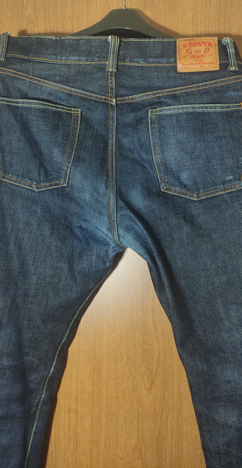 리오버 셀비지 허리 34사이즈 상품이미지4