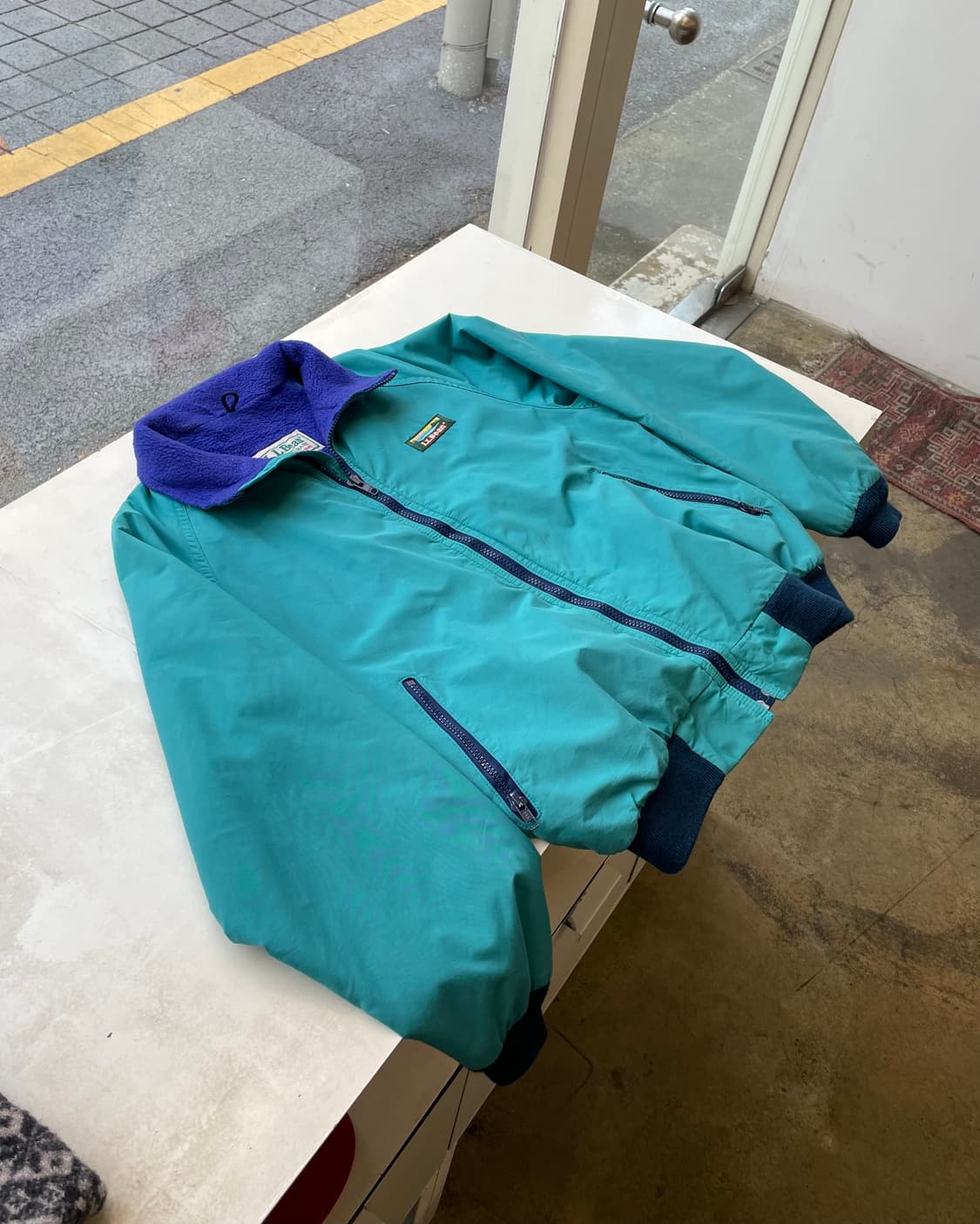 80‘s L.L. Bean Warm up Jacket 엘엘빈 웜업 자켓 상품이미지6