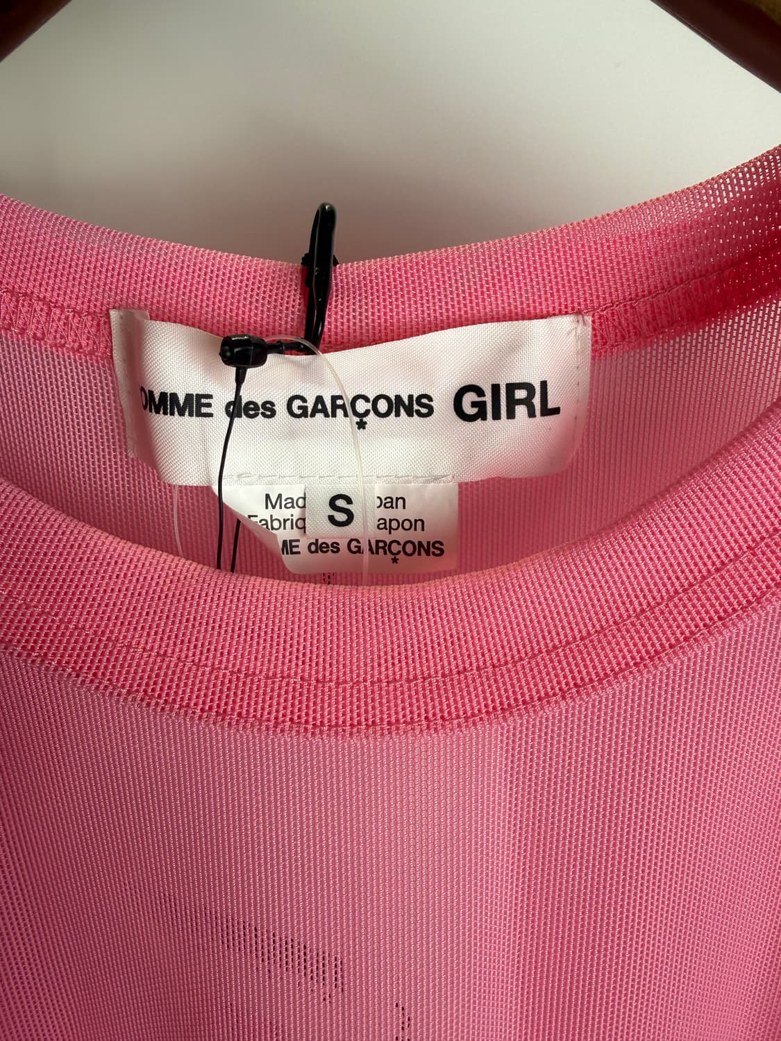 꼼데가르송 걸스 2023ss 티셔츠 자수 드레스  상품이미지4