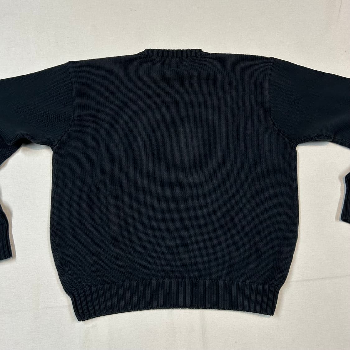 L) 폴로 랄프로렌 헤비코튼 라운드넥 니트 블랙 상품이미지7