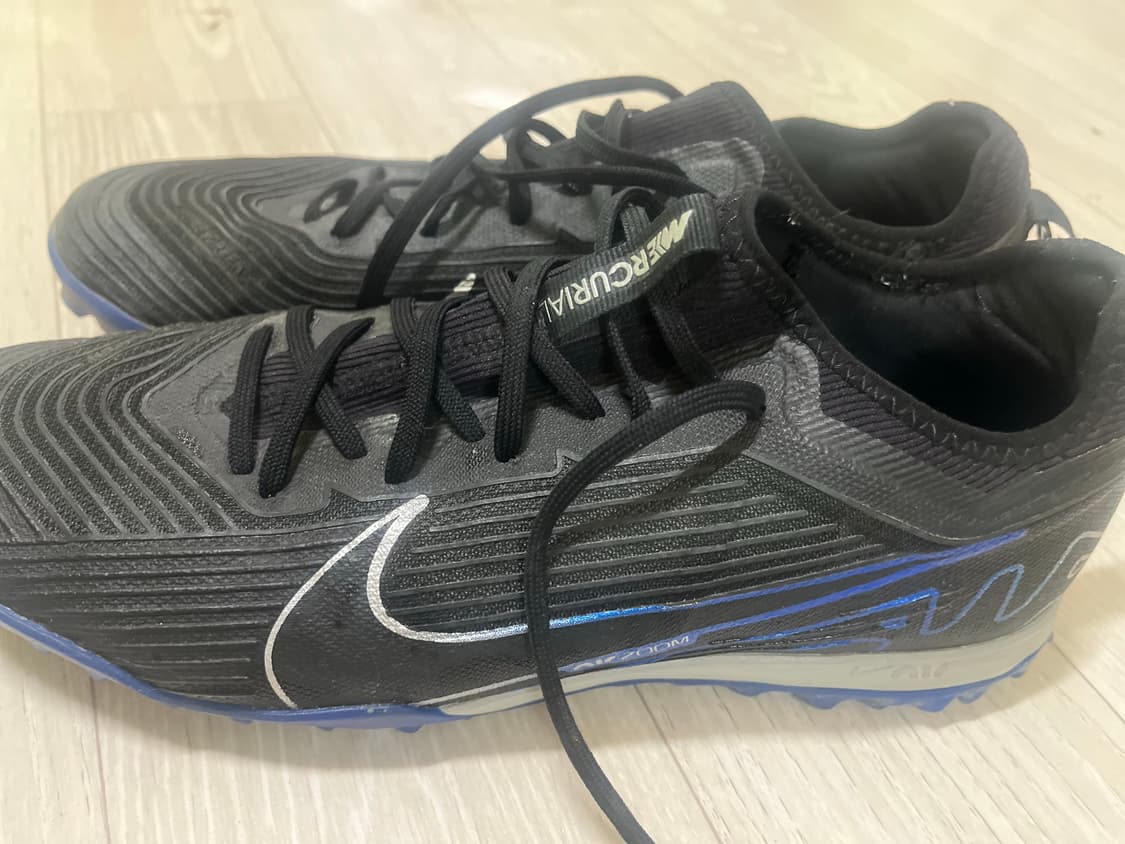 나이키 줌 머큐리얼 베이퍼 15 프로 TF 블랙 하이퍼 로얄 상품이미지2