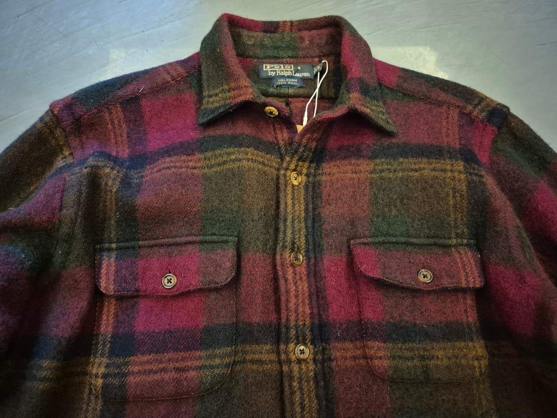00s 폴로랄프로렌 헤비 울 셔츠 상품이미지2