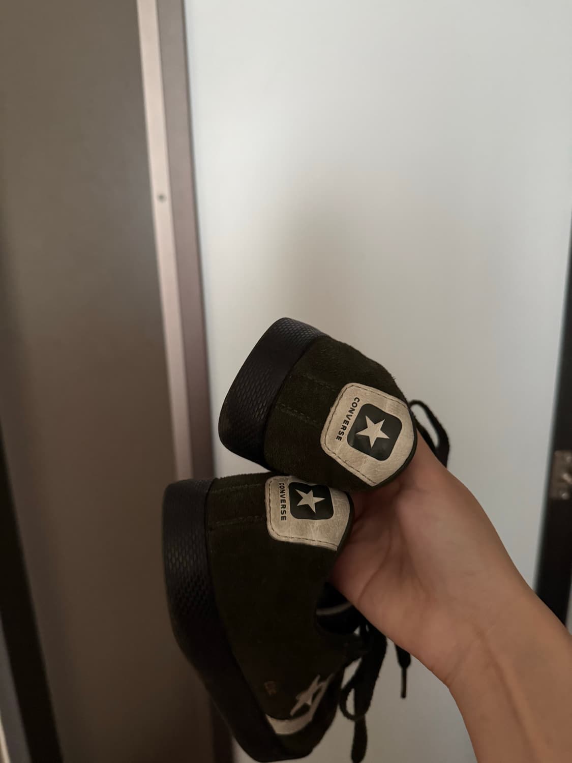 컨버스 콘스 PL 벌크 프로 스웨이드 포레스트 쉘터 로우 캔버스화 상품이미지4