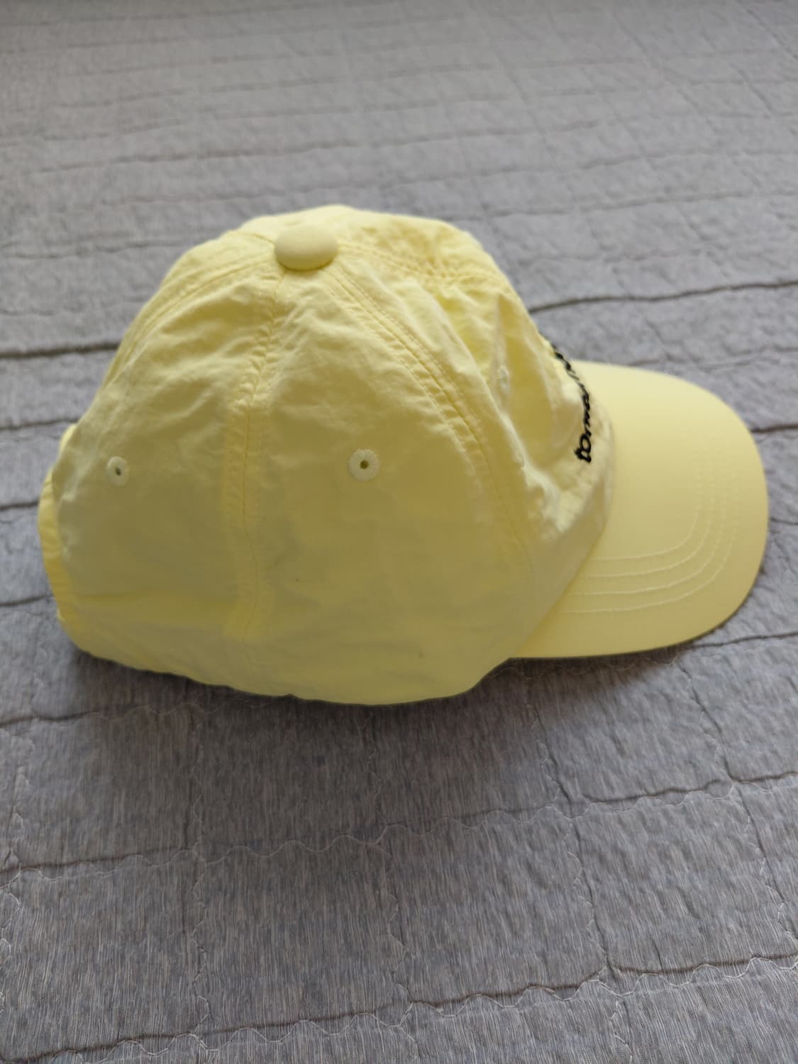 tomtomorrow 레몬옐로우 나일론볼캡(남녀공용) 상품이미지4