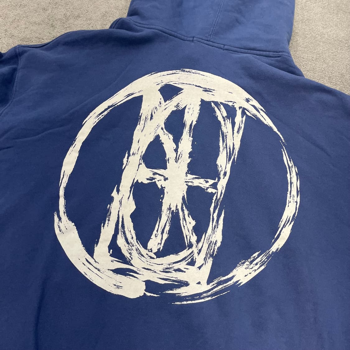 XL 낫포너드 블루 후드티 상품이미지5