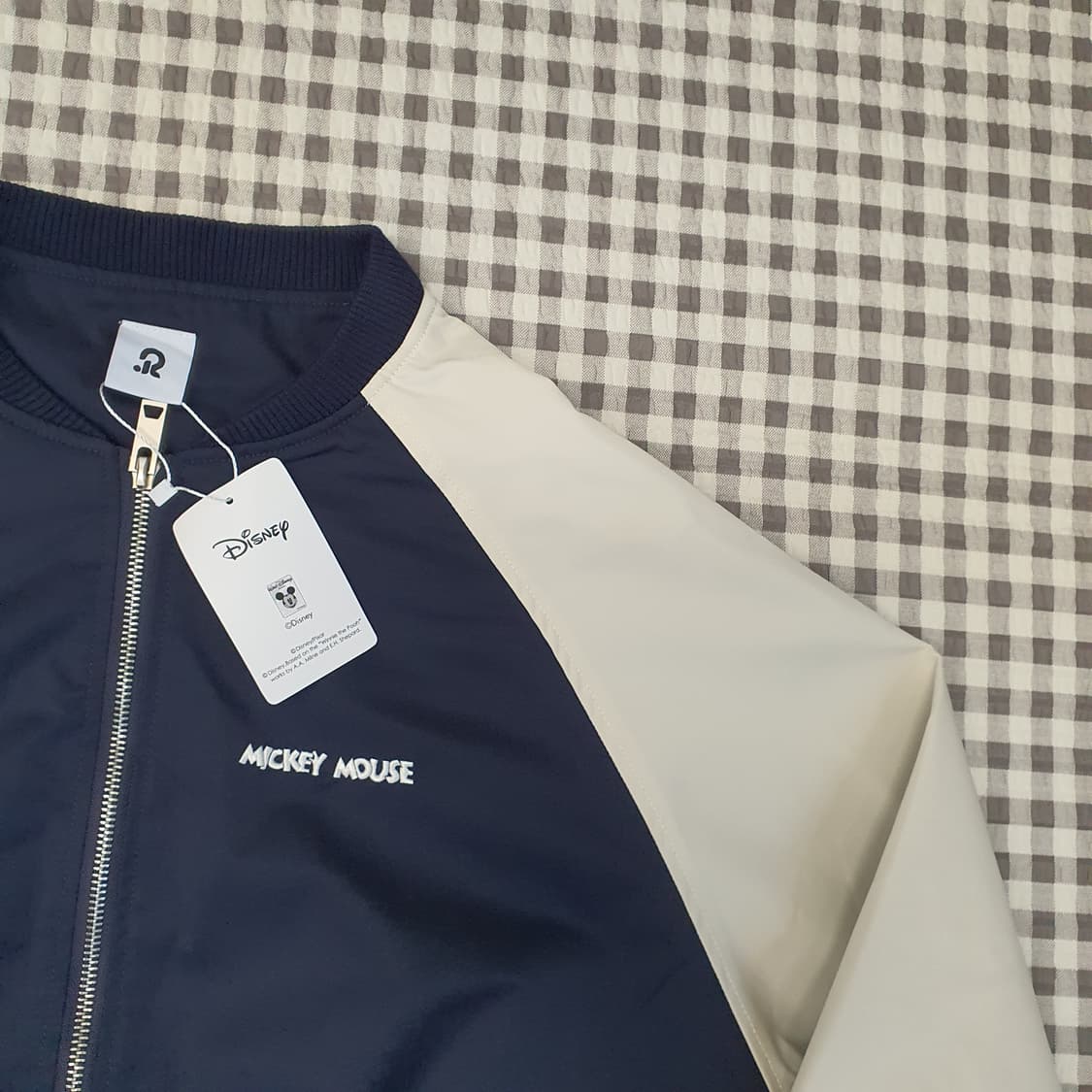 미착용 미키마우스 간절기 집업자켓 남자95 상품이미지3