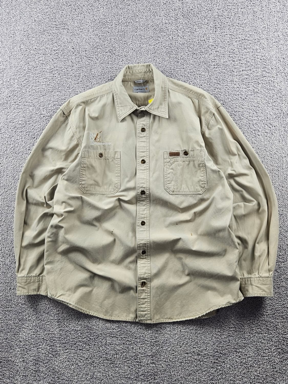 칼하트 코튼 포켓 버튼업 워크 셔츠 ( L ) / 10983 상품이미지1