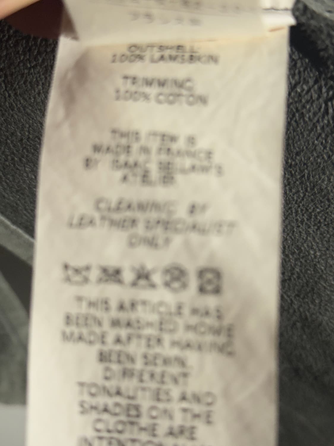 아이작 세럼 후드 스카프 썸홀 레더자켓 상품이미지9