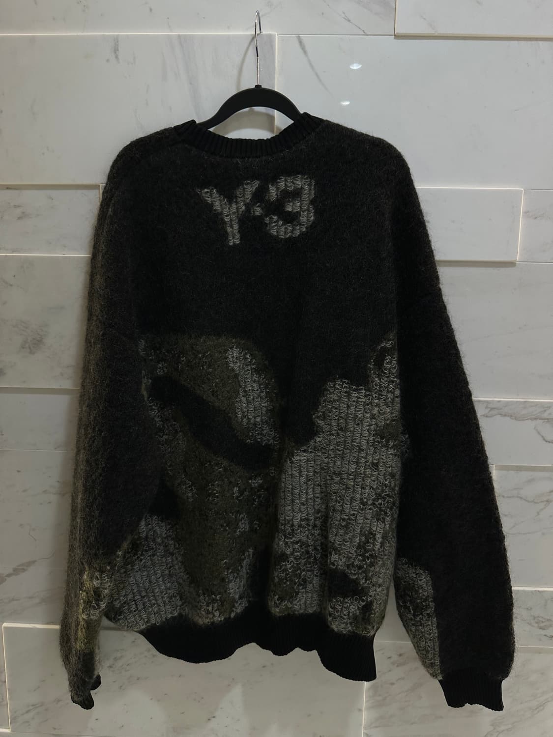 [정품/L] Y-3 카모 모헤어 스웨터 상품이미지3