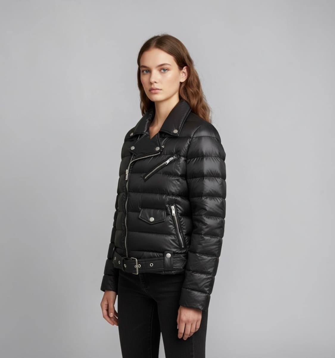 .S/ 폴로랄프로렌 벨티드 다운 바이커 패딩자켓 상품이미지1