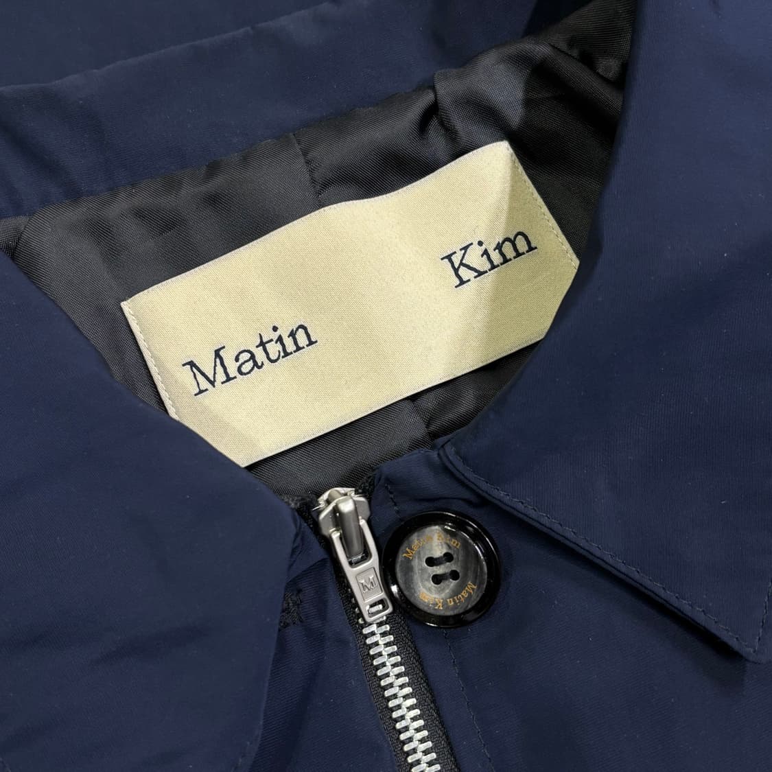 Matin Kim마뗑킴 네이비 코트 자켓 점퍼 상품이미지6