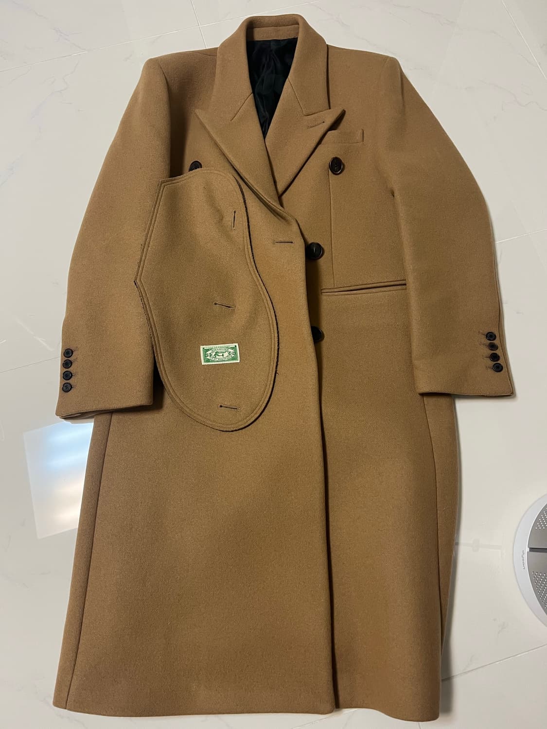 Stu 패치 더블코트 판매 s사이즈 상품이미지2