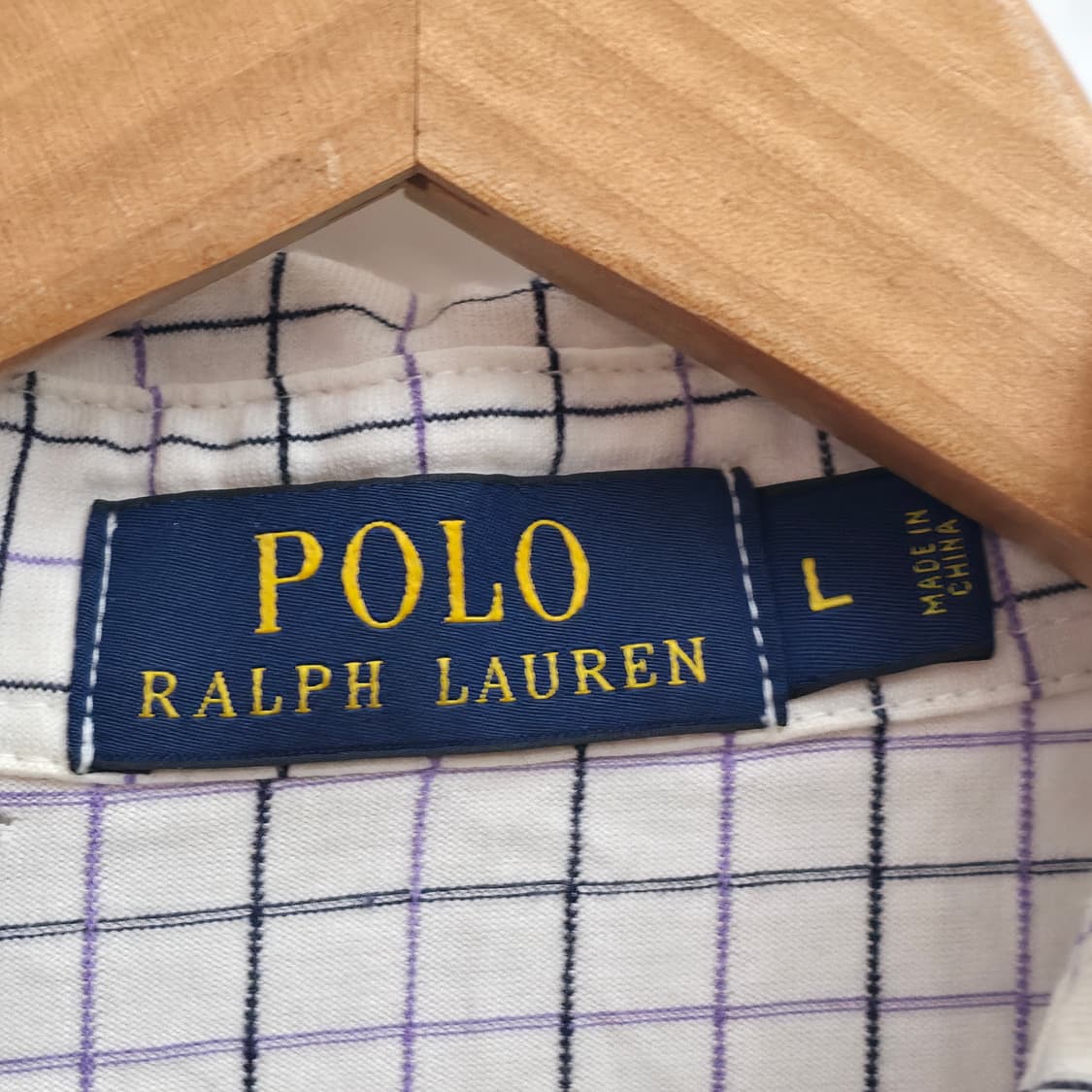 [L] 폴로 랄프로렌 체크 반팔 카라티 상품이미지5