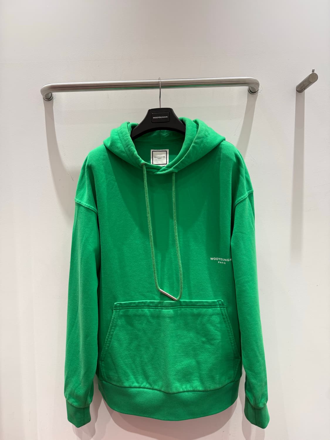 우영미 플라워 백로고 후드티 48 상품이미지2