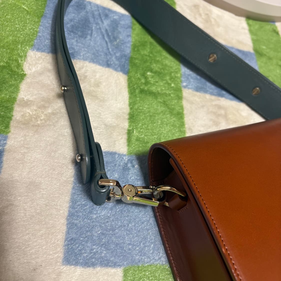 로우클래식 블록백 브라운 상품이미지3
