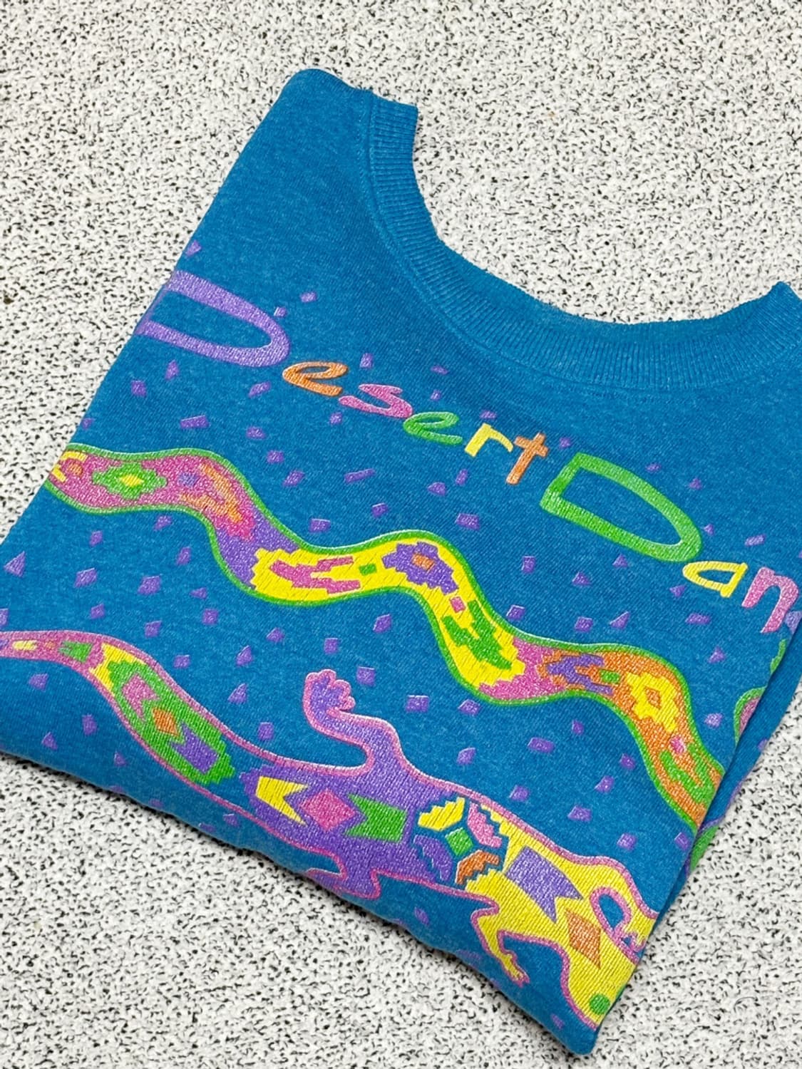 90s 빈티지 헤인즈 'Desert Dance' 스웻셔츠 USA 상품이미지2