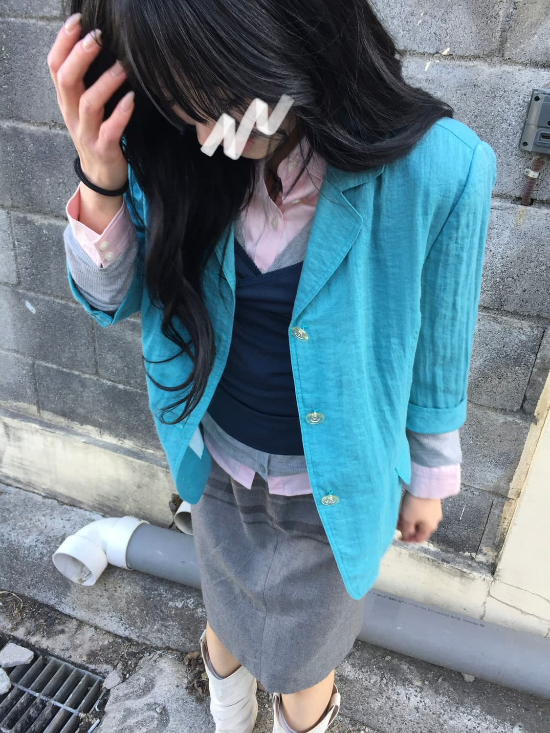 빈티지맛 긱시크 코디세트 상품이미지2