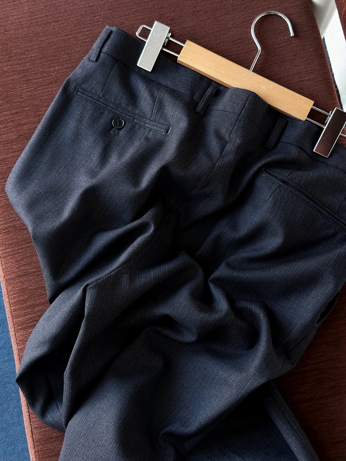 1 pleats multi patterned wool trousers 상품이미지2