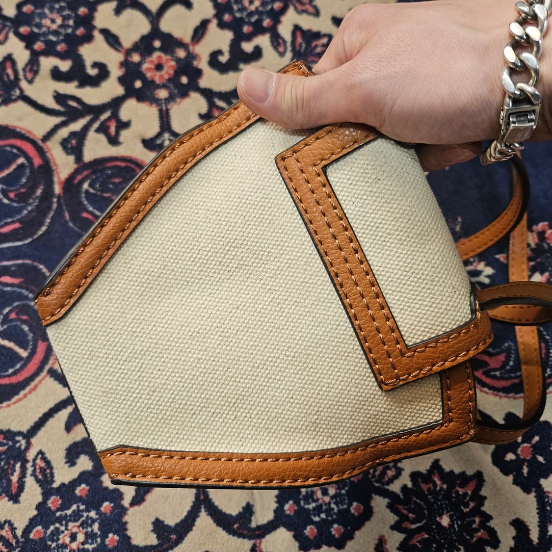 찰스앤키스 캔버스 미니 크로스백 상품이미지3