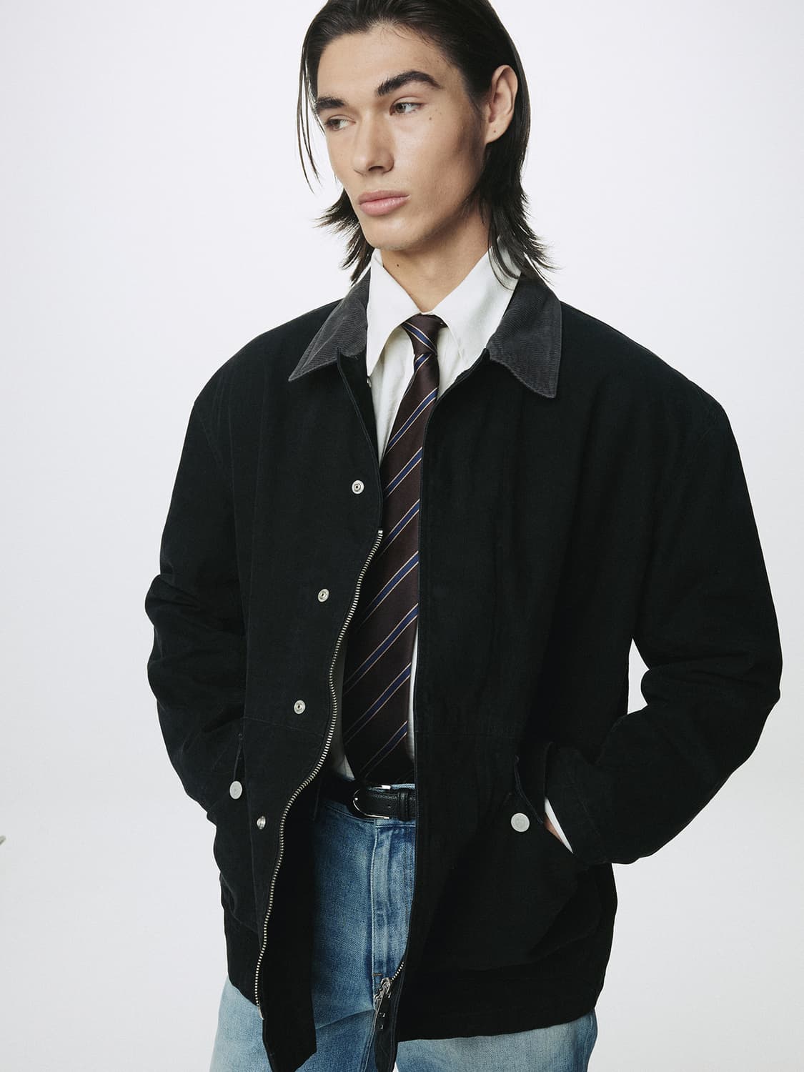 [L] 토니웩 26ss 가먼트 워시드 자켓 (주우재착용) 상품이미지1