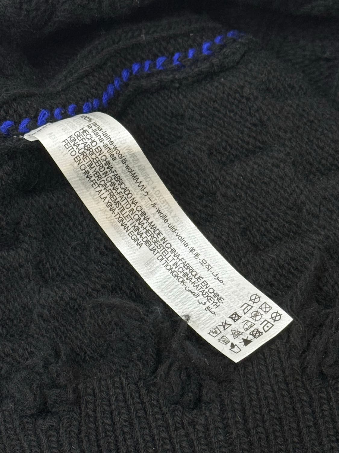 자라 x 아더에러 블랙컬러 오버사이즈 니트 베스트 상품이미지10