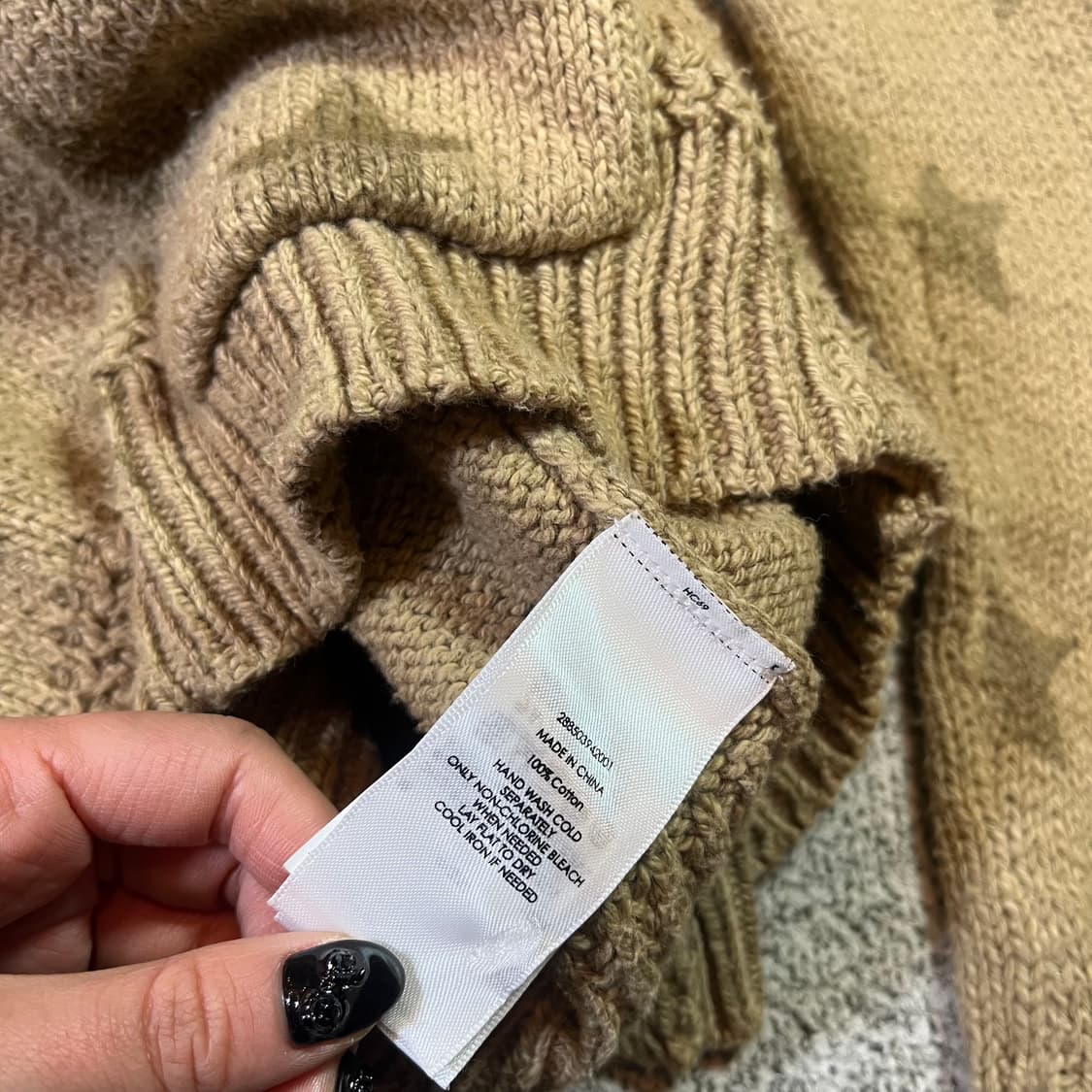 데님 앤 서플라이 숄카라 니트 가디건 상품이미지5