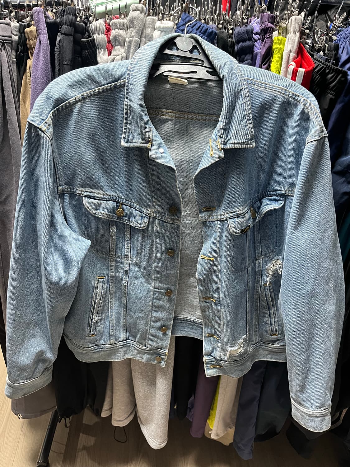 Lee 빈티지 데님 자켓 상품이미지1