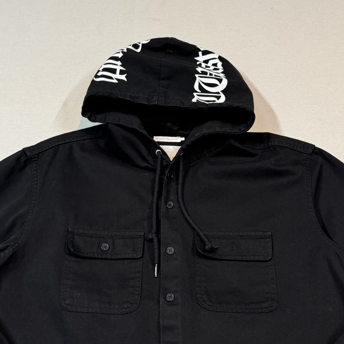 L) 디스이즈네버댓 디네댓 후드 버튼 셔츠 상품이미지3