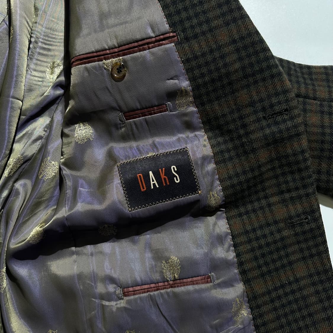 Daks 닥스 캐시미어 블렌드 헌팅 싱글 2B 블레이저 상품이미지7