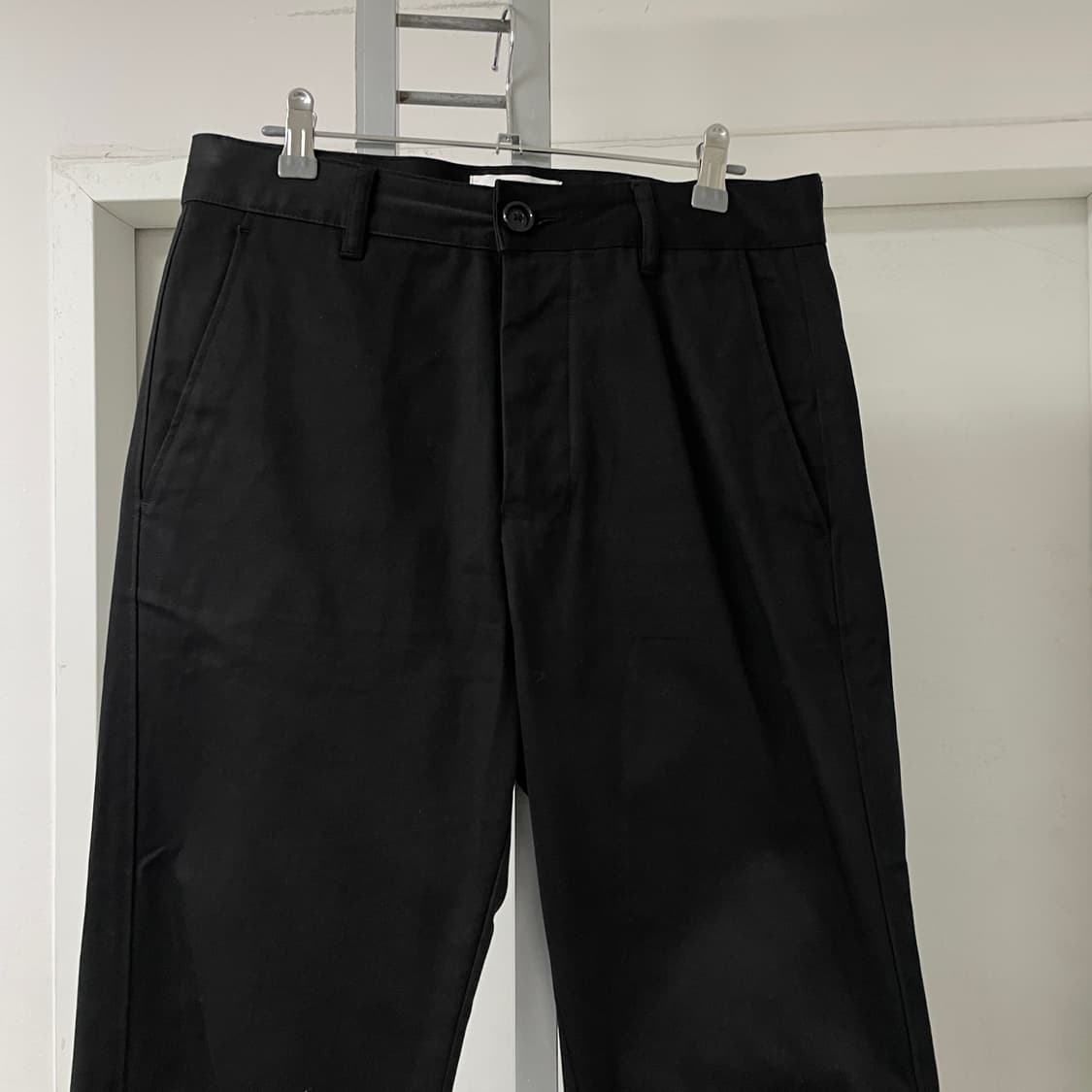 AMI 아미 블랙 팬츠 S 상품이미지2