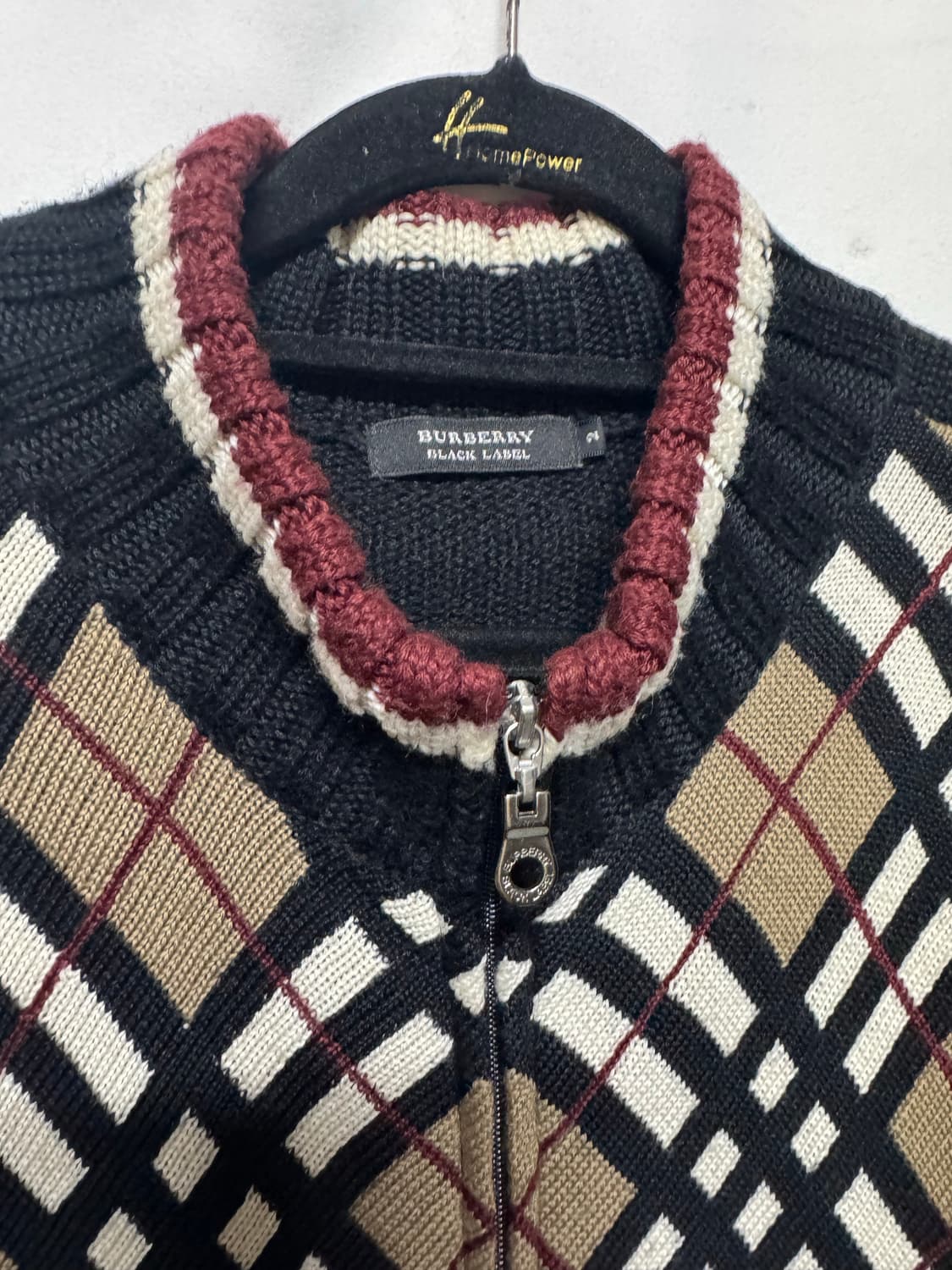 2 버버리 블랙라벨 니트 집업 상품이미지5
