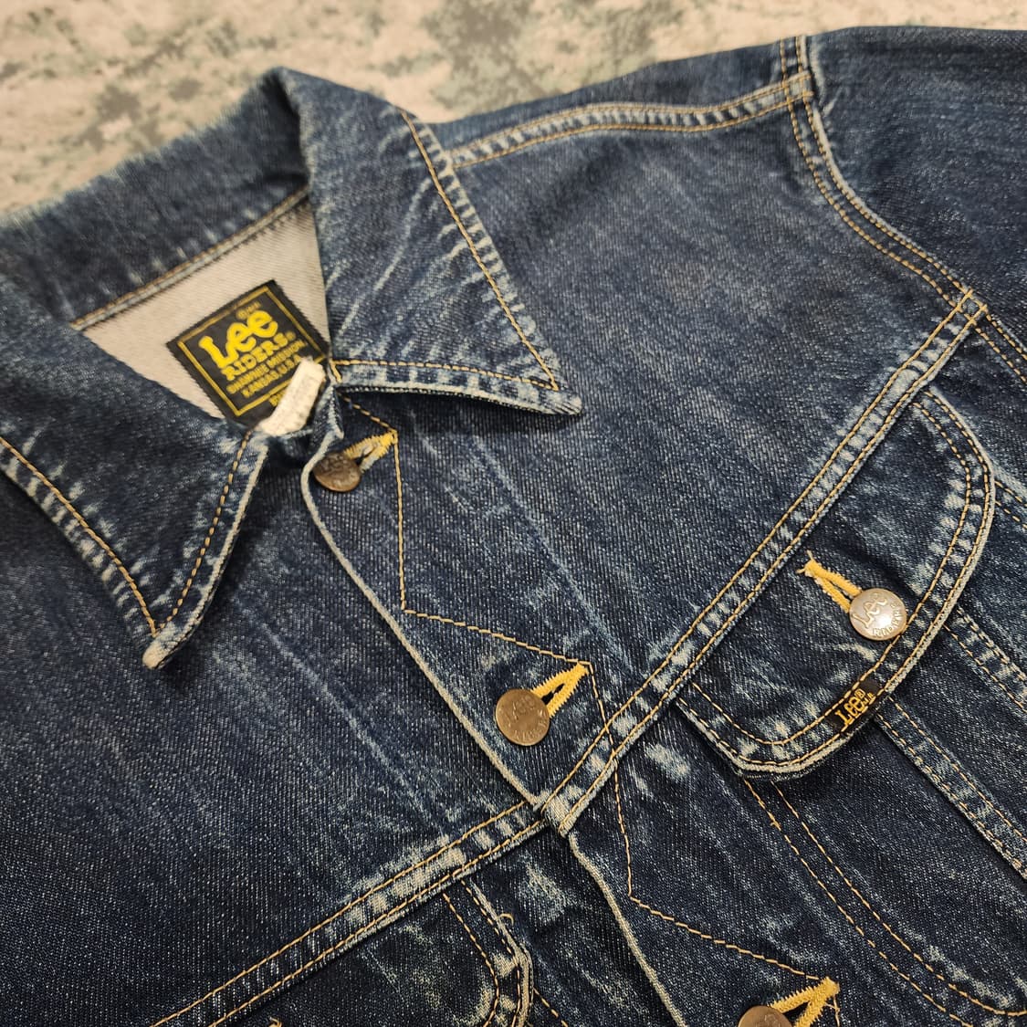 90s제작 LEE 101-J 데님자켓 상품이미지4