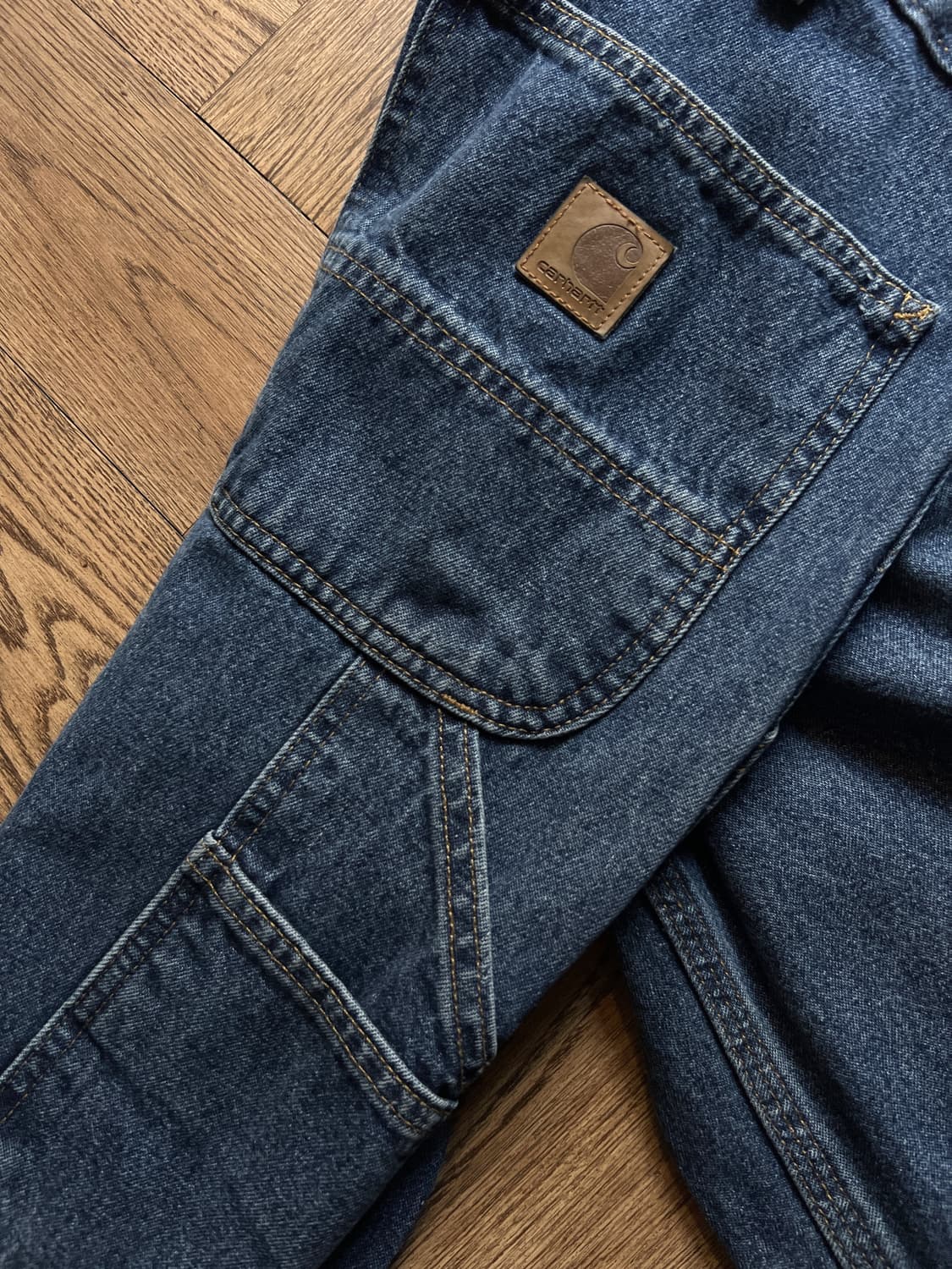 [35]칼하트 USA 싱글니 카펜터 워크 데님 팬츠 상품이미지7