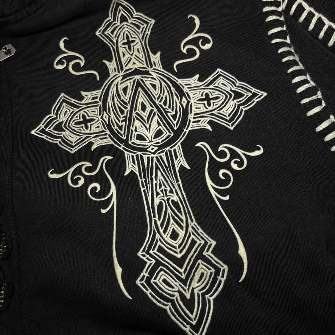 Affliction . 엠브로이드 스티치 후드집업 상품이미지5