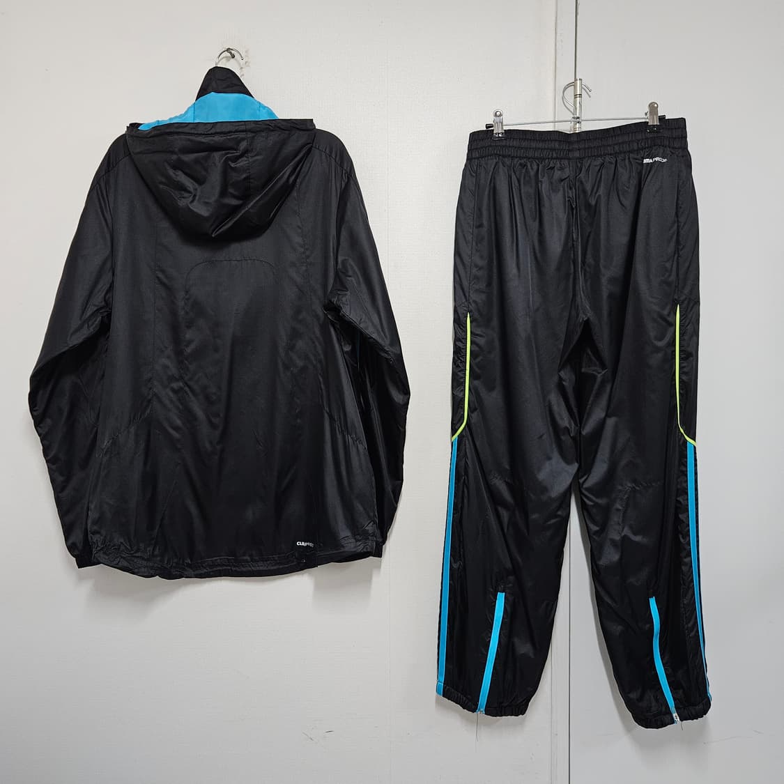 95 아디다스 방풍 누빔자켓 팬츠 세트 상품이미지2