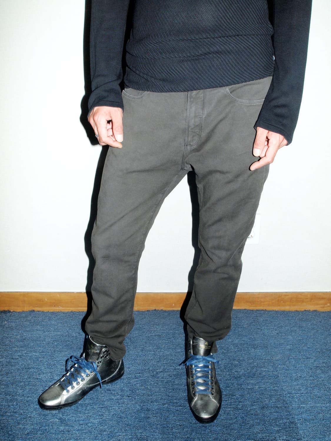 Cotton Slim Pants 상품이미지1