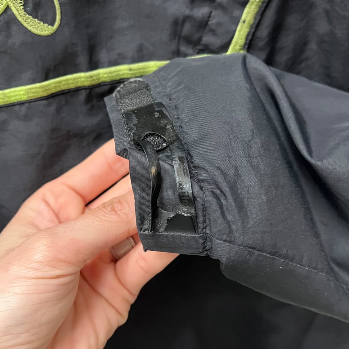 Arai 아라이 구형 블랙 형광 바람막이 라이더 자켓 2XL 상품이미지9