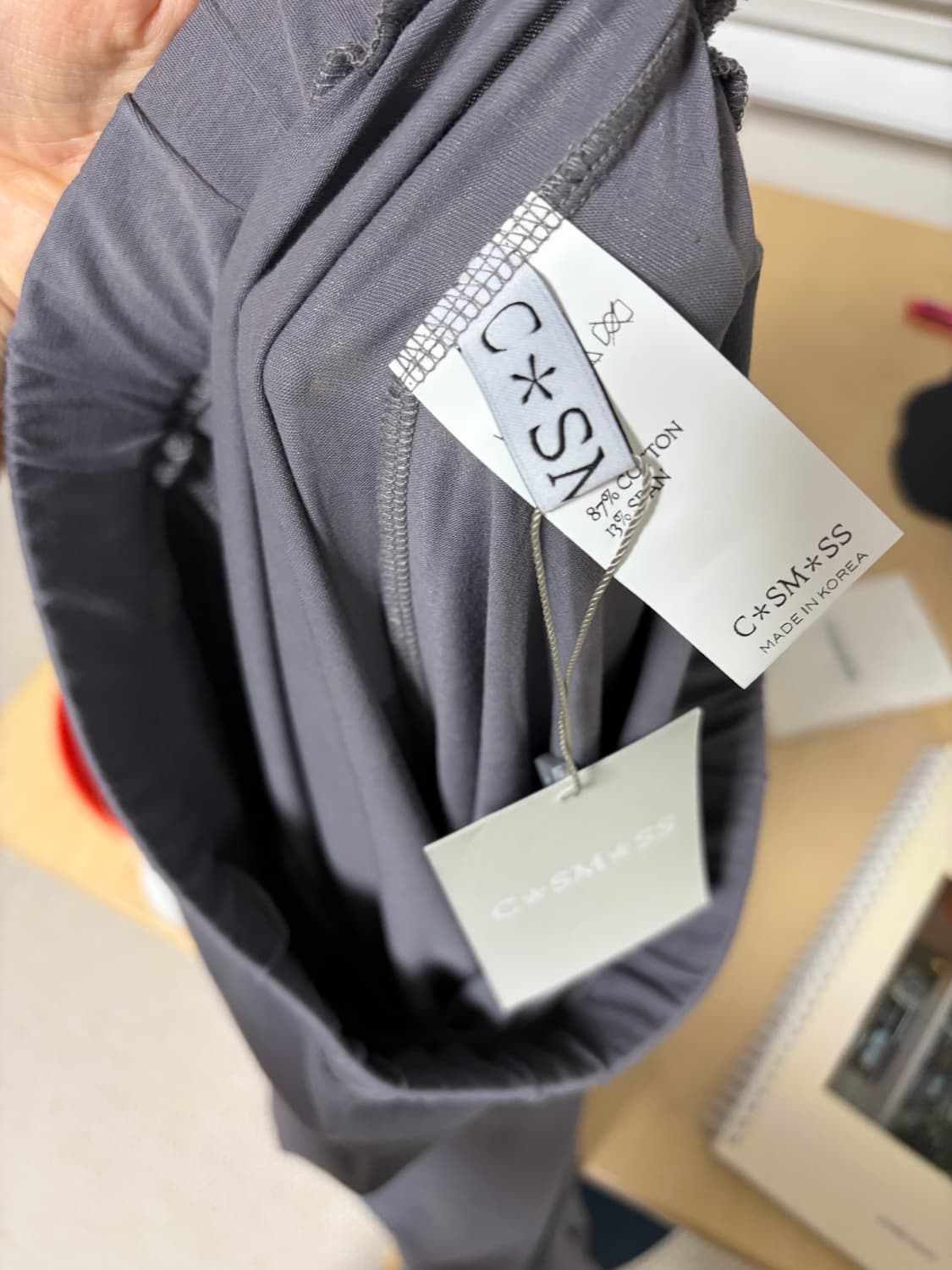 Cosmoss SOFT LAYERED FLARE PANTS 상품이미지6