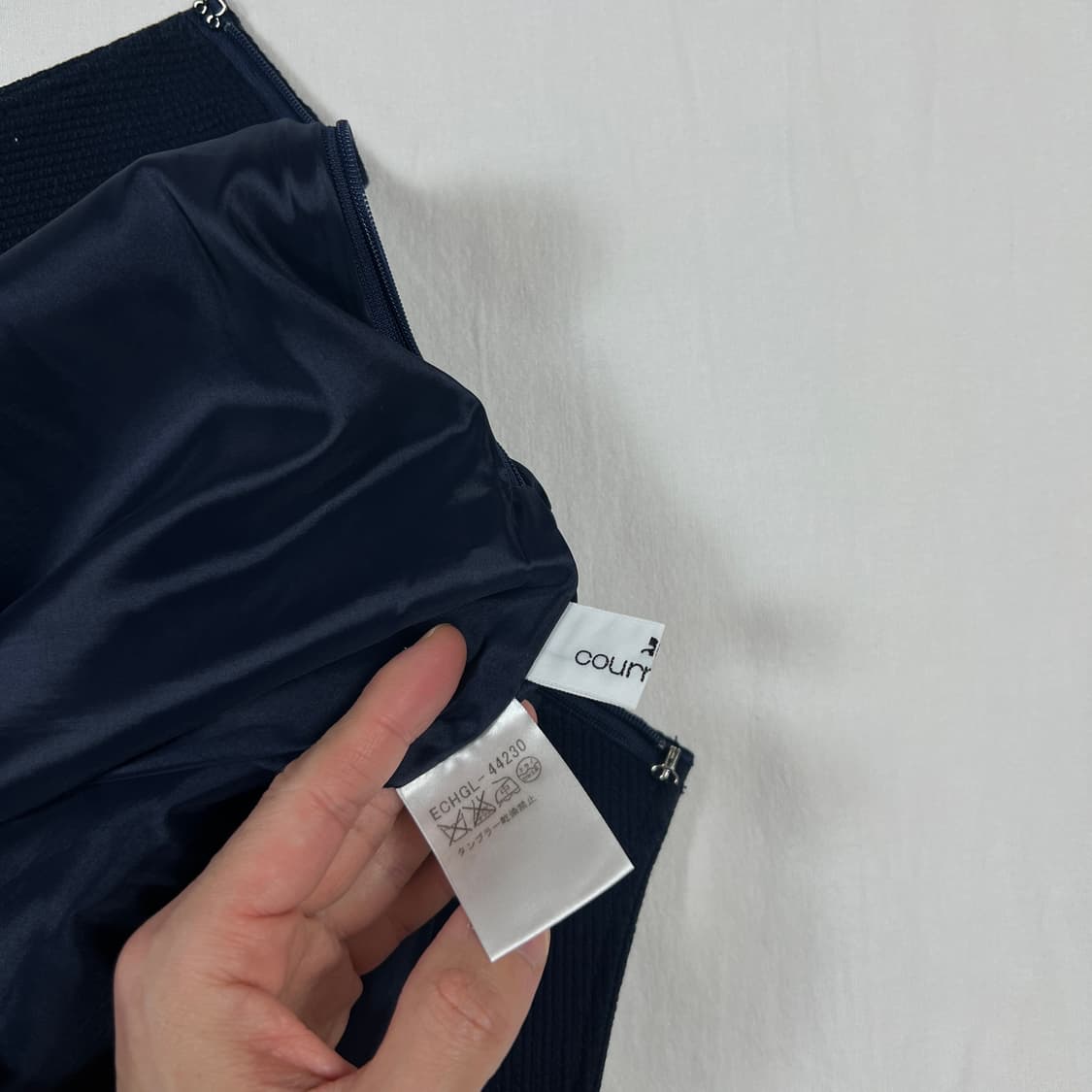 꾸레쥬 꾸레주 courreges 코튼 세트 치마 스커트 상품이미지7