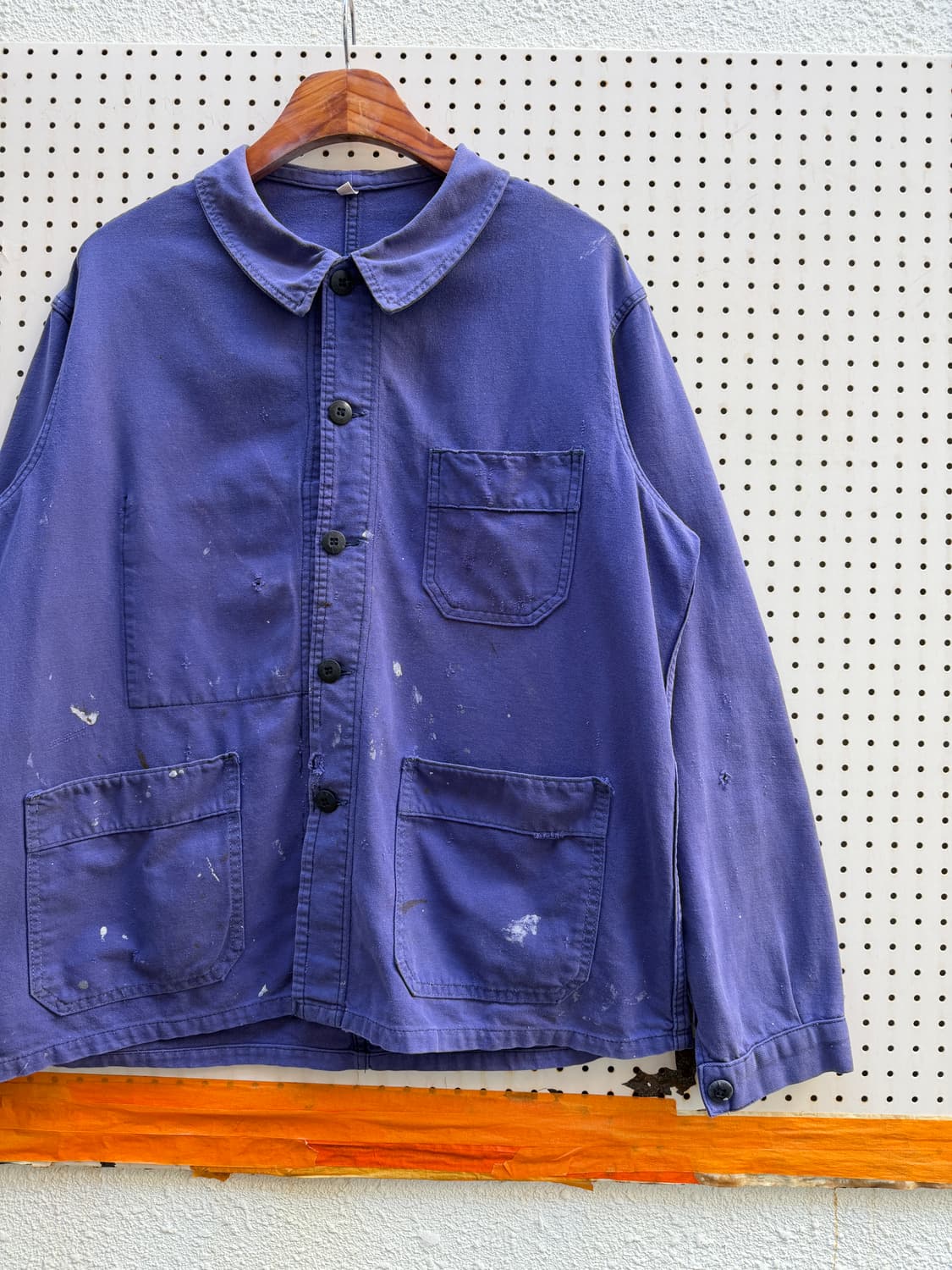 50s OLD MODEL ROUND COLLAR 올드모델 프렌치워크자켓 상품이미지4
