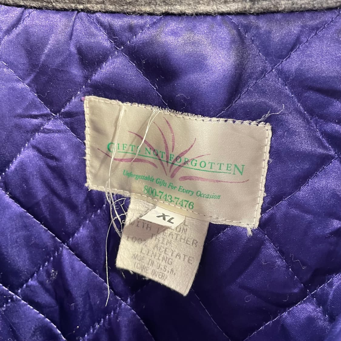 빈티지 울 바시티자켓 XL 상품이미지8