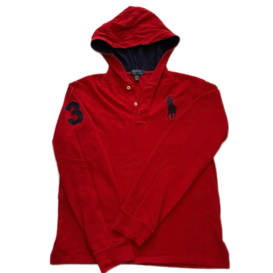 ❤️폴로 랄프로렌 빅포니 레드 후드티❤️ 상품이미지1