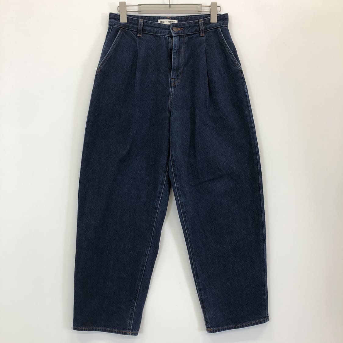 유니클로 꼼뜨와 데 꼬또니에 데님진 핀턱 26 인치 상품이미지1